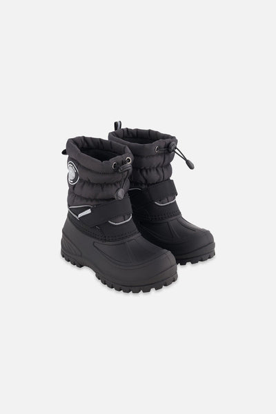 Winter Boots Solid Black