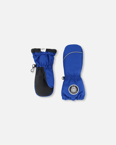 Mitaines d'hiver bleu roi