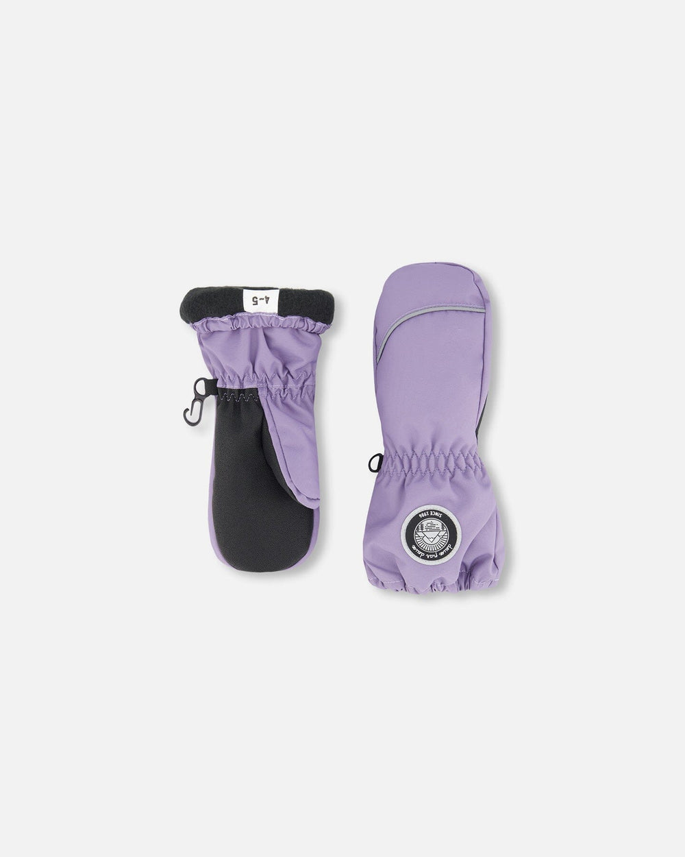 Mouffles d'hiver Jouer Violet Gris