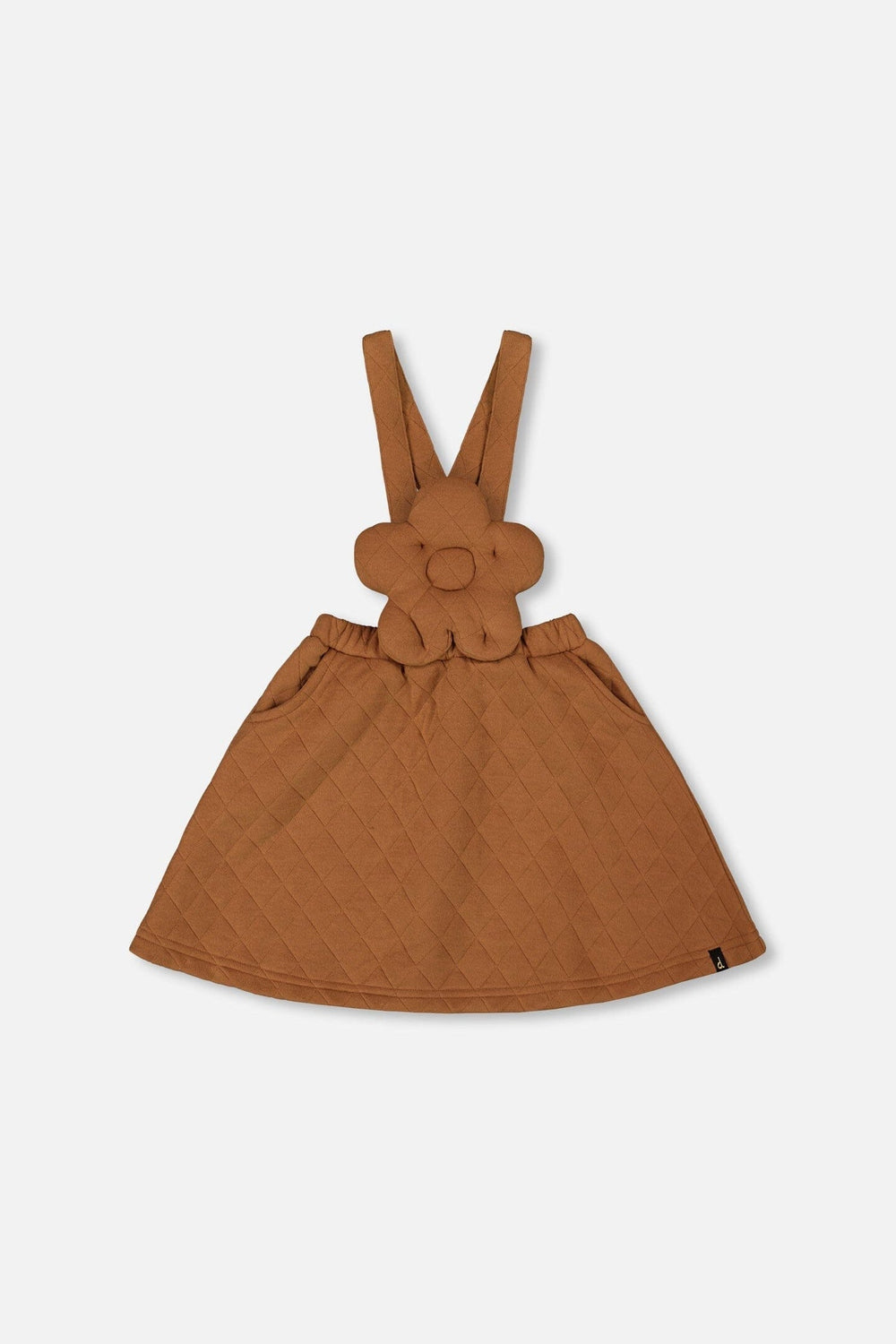 Robe Salopette Matelassée Mocha