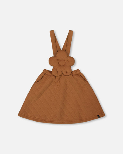 Robe Salopette Matelassée Mocha