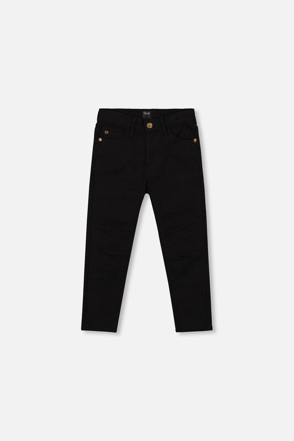 Stretch Twill Pants Black