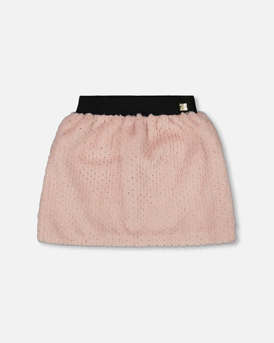 Fake Fur Skirt Pink