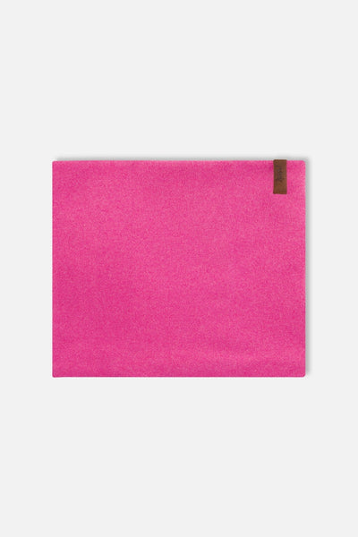 Cache-cou maillot mi-saison rose bonbon