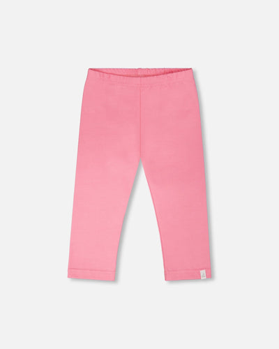 Jersey de coton biologique, rose capri