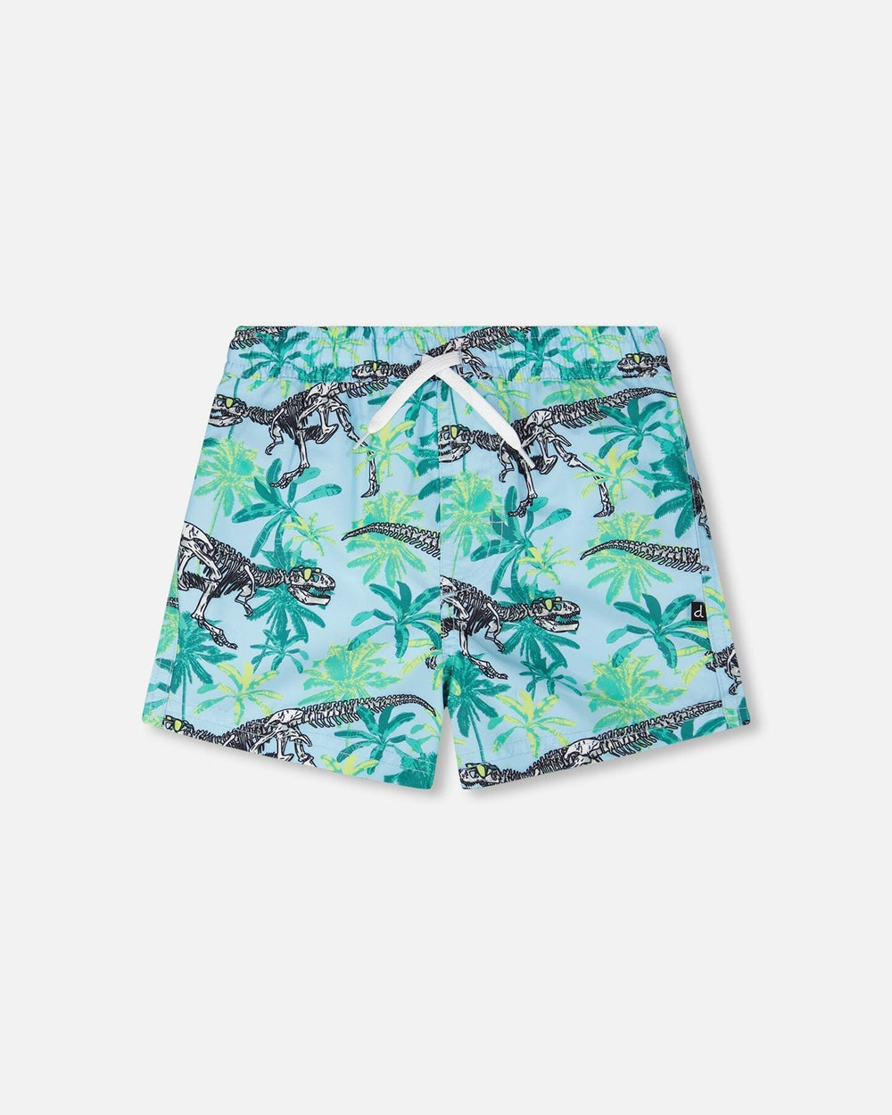 Boardshorts Blue Skeleton Print
