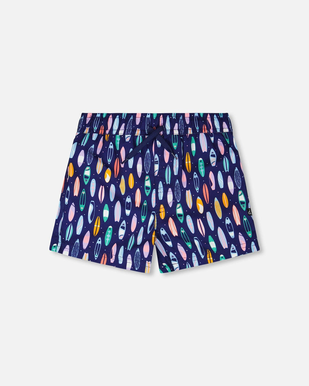 Boardshorts Imprimé Planche de Surf Bleue