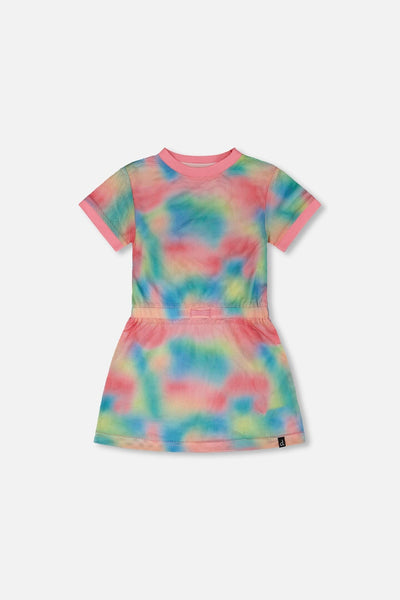 Mesh Beach Dress Multicolor