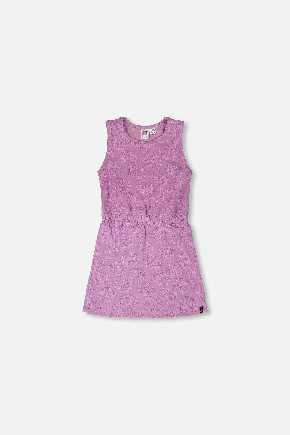 Terry Cloth Beach Dress Lilac