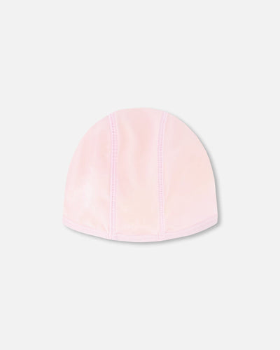 Bonnet de bain rose pâle