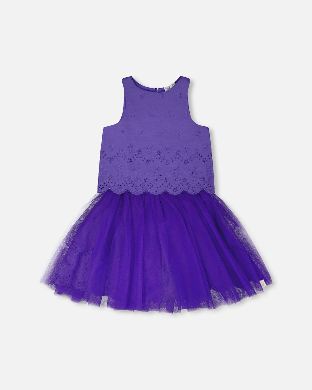 Ensemble top sans manches et jupe Mauve
