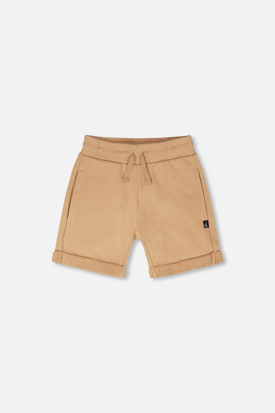 Shorts molletonnés beige