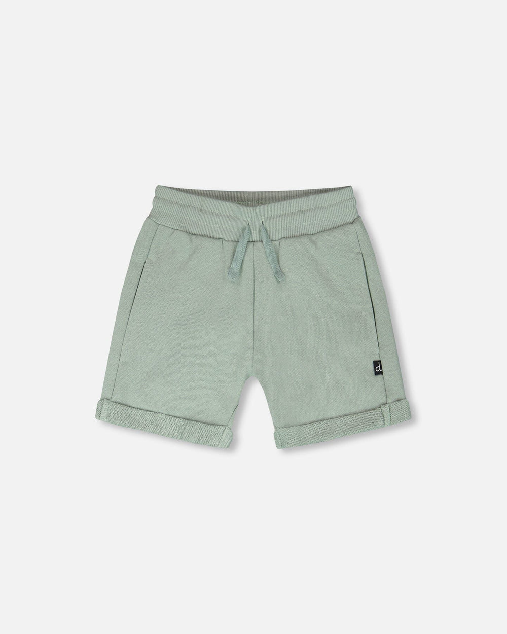 French Terry Shorts Mint Green — Deux par Deux