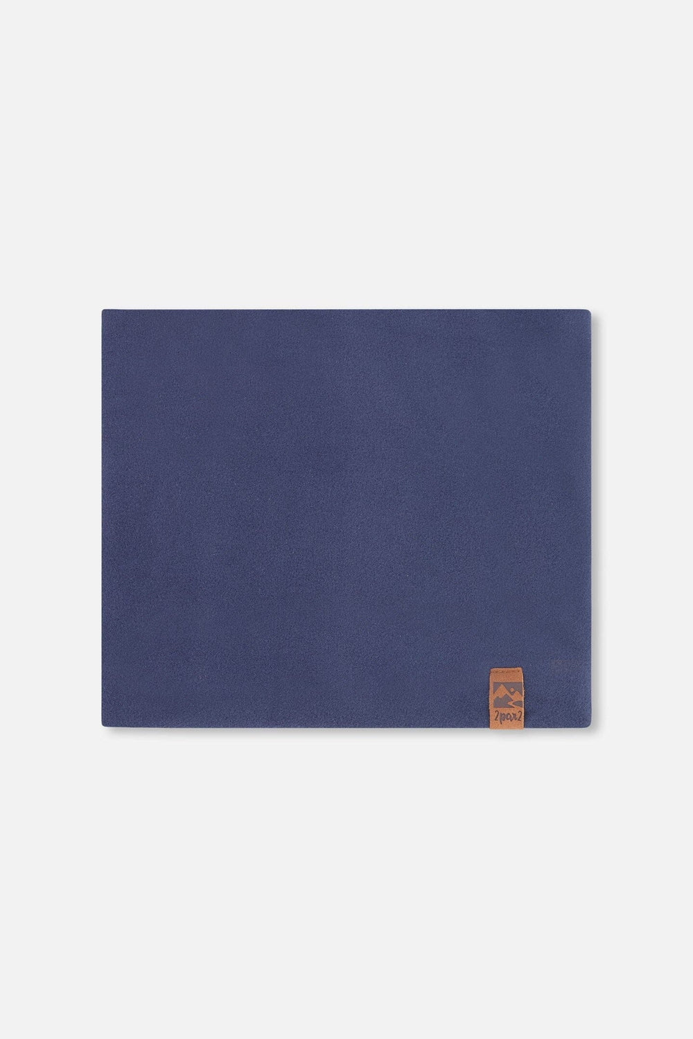 Cache-cou en jersey stretch bleu marine