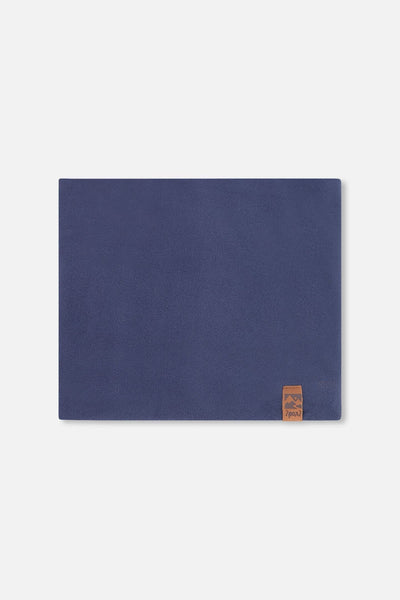 Cache-cou en jersey stretch bleu marine