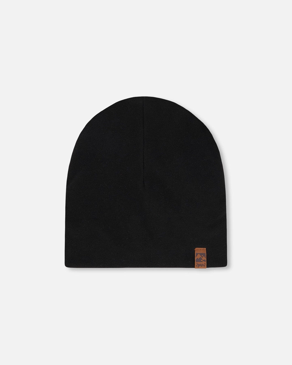 Bonnet en jersey extensible noir