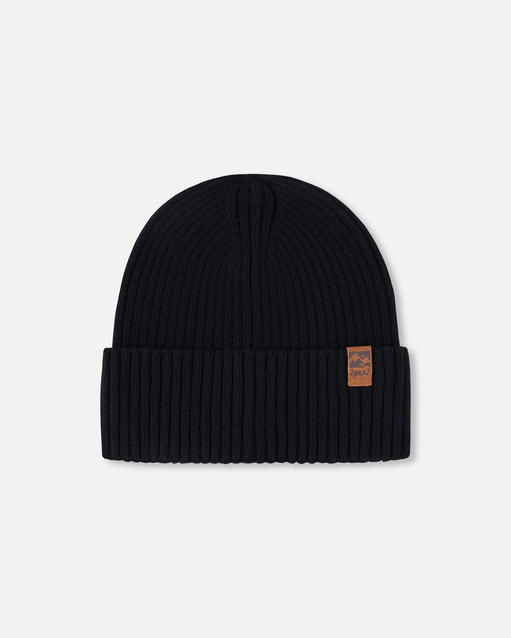 Bonnet tricoté noir