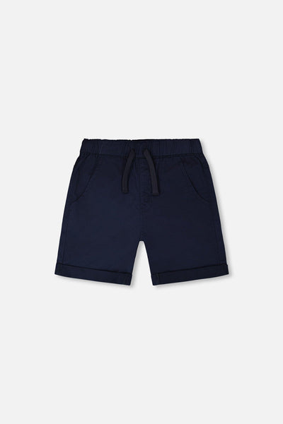 Stretch Twill Shorts Dark Blue