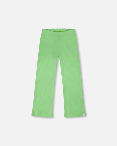 Crinkle Jersey Leggings Mint Green