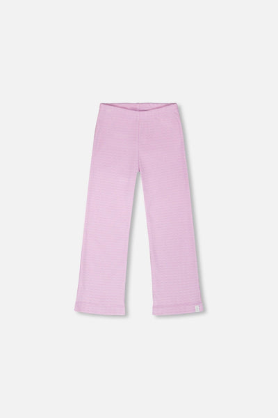 Legging froissé en jersey Lilas