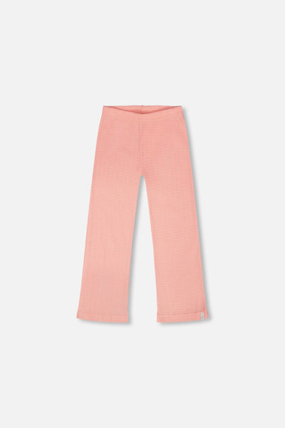 Crinkle Jersey Leggings Peach Pink