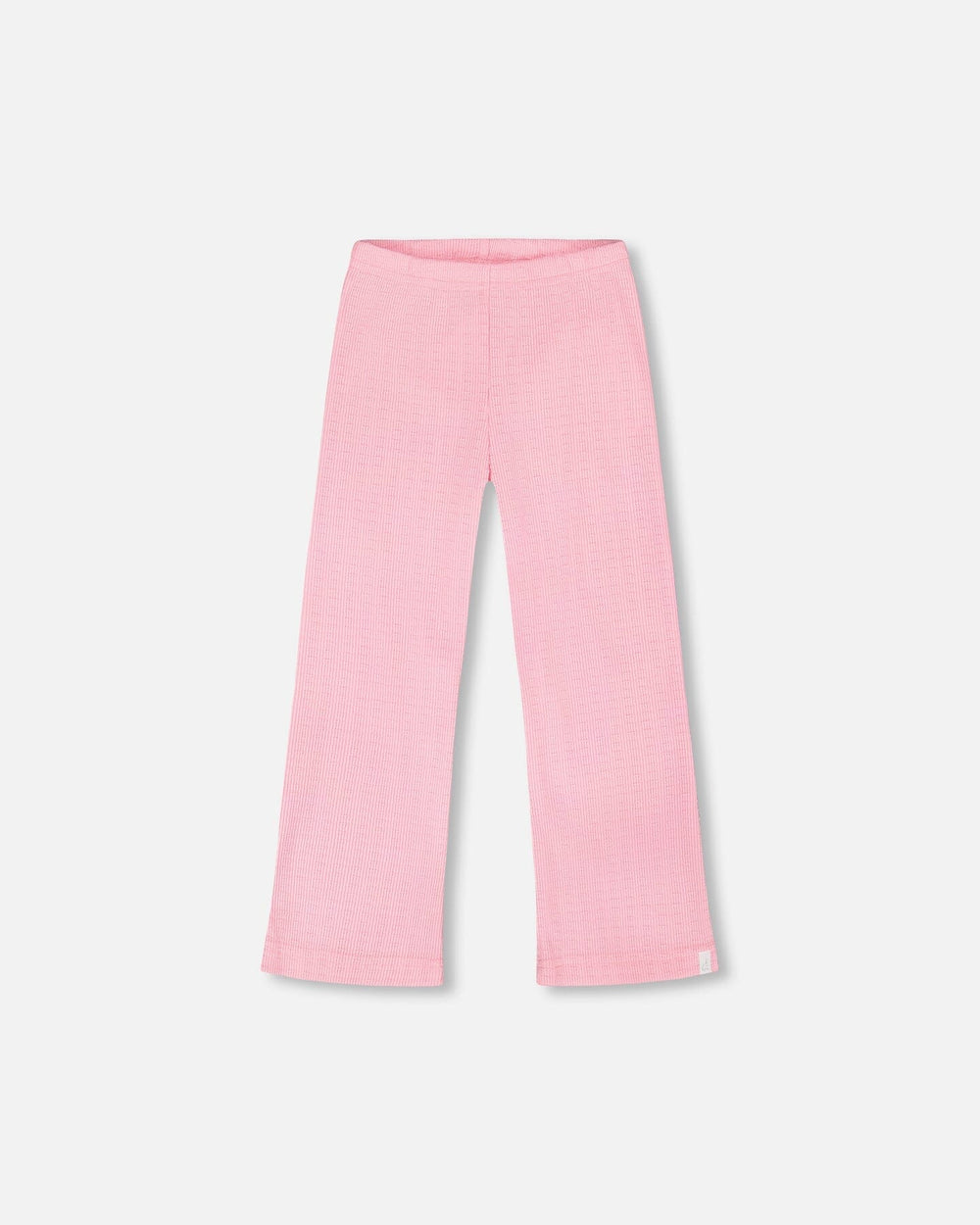 Legging en jersey froissé rose