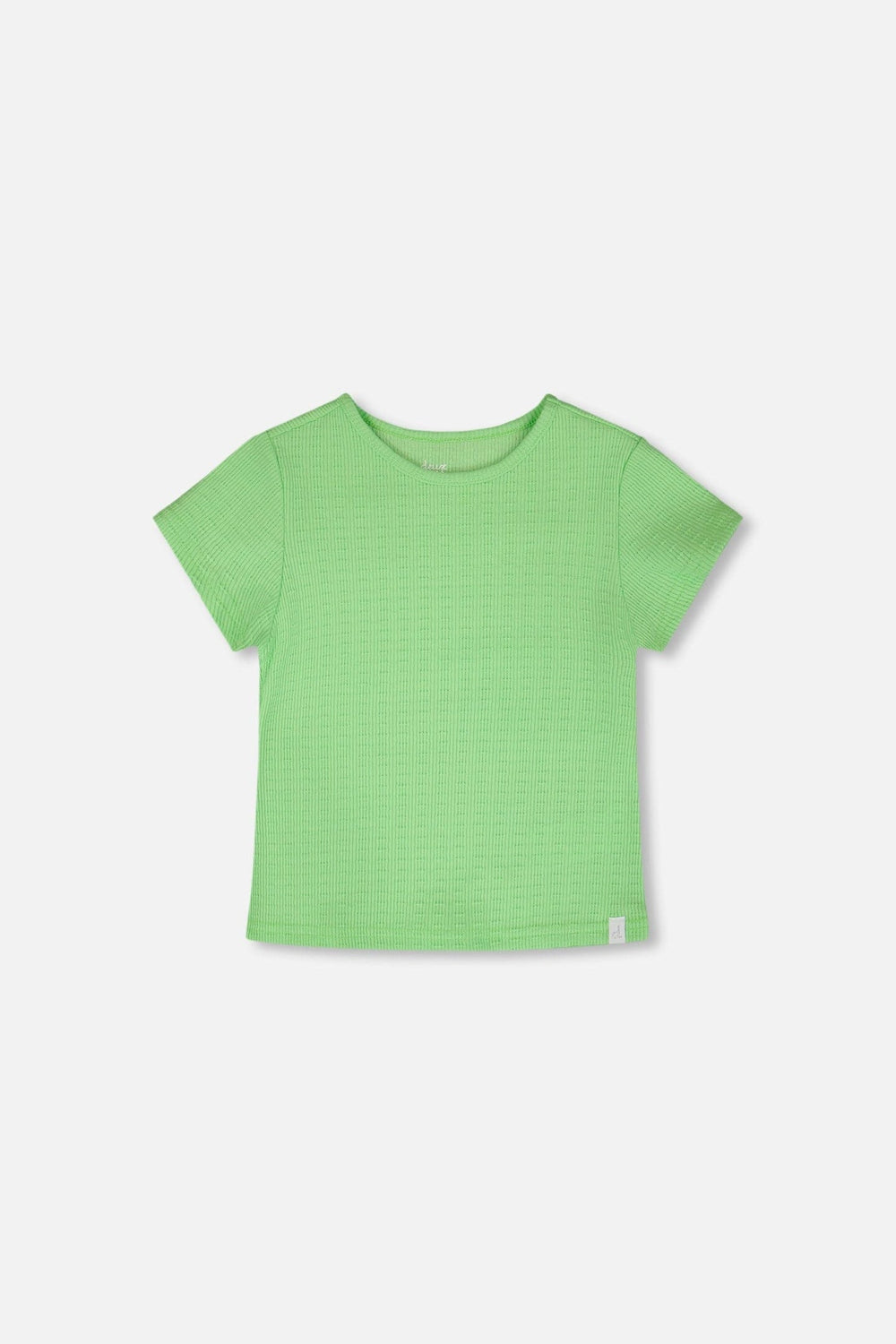 Crinkle Jersey T-Shirt Mint Green
