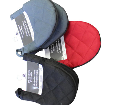 HOME AESTHETICS HA-4122 Neoprene Oven Mitts 2pc