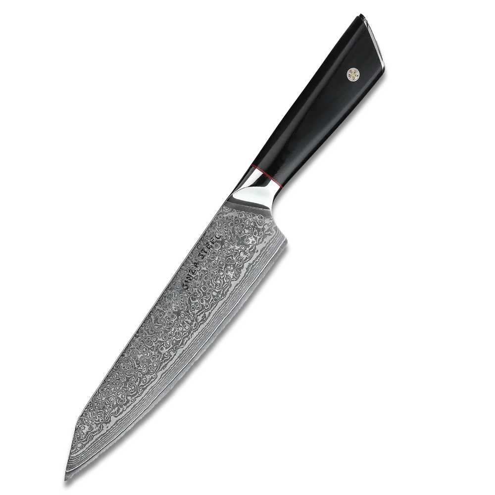HAGAKURE 21 | Couteau de Chef 8" - Acier AUS 10 67 couches