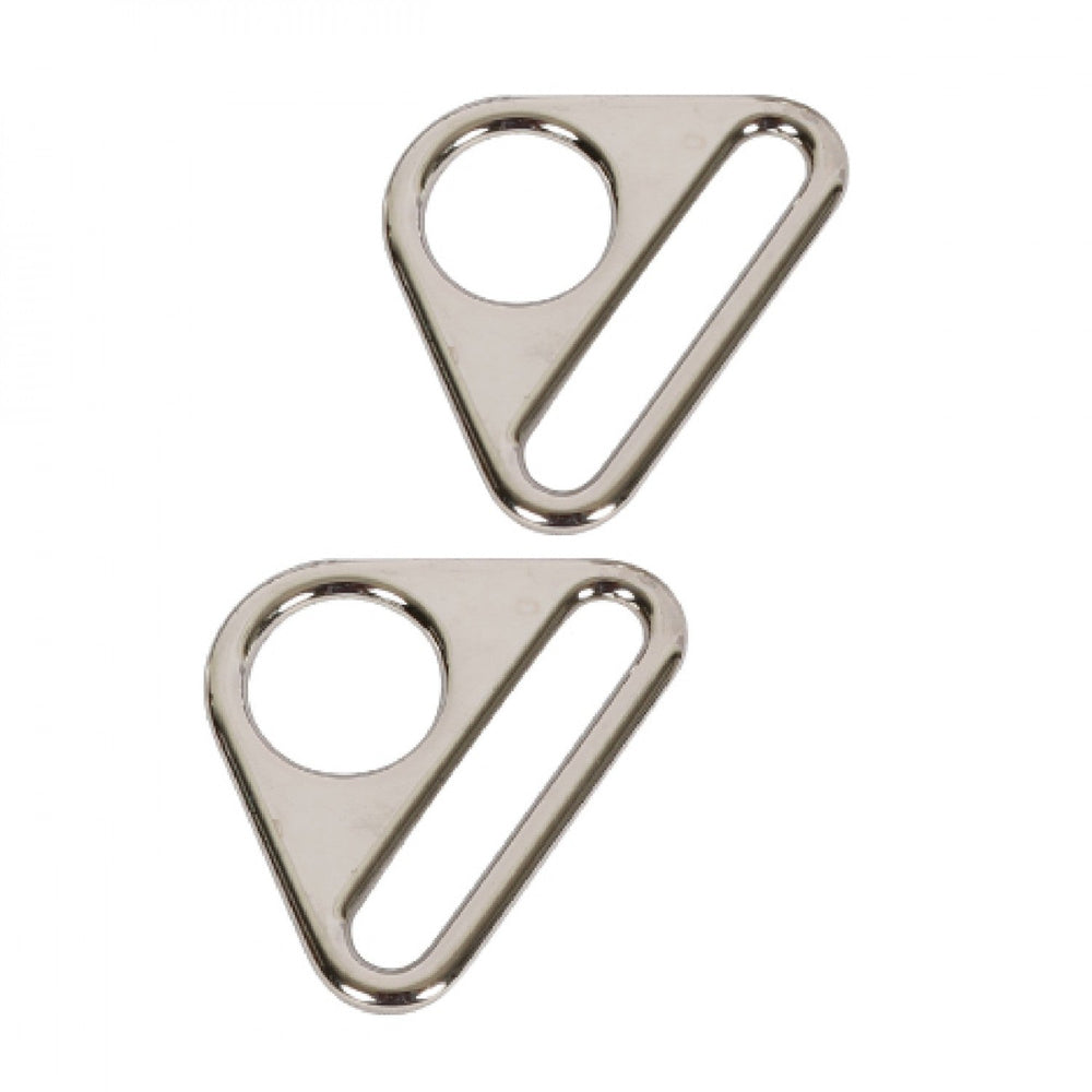 By Annie - Two Flat Triangle Rings 1.5"