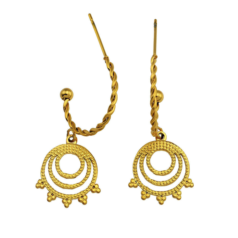 Boucles d'oreilles pendantes HARMONY