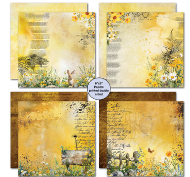 3Quarter Designs Hey Buttercup 6x6 Paper Pack