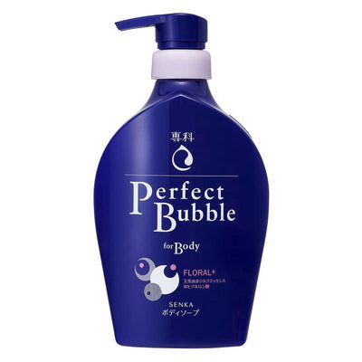 Shiseido Senka Mousse Nettoyante Corporelle Florale Plus 500ml (Bleu)