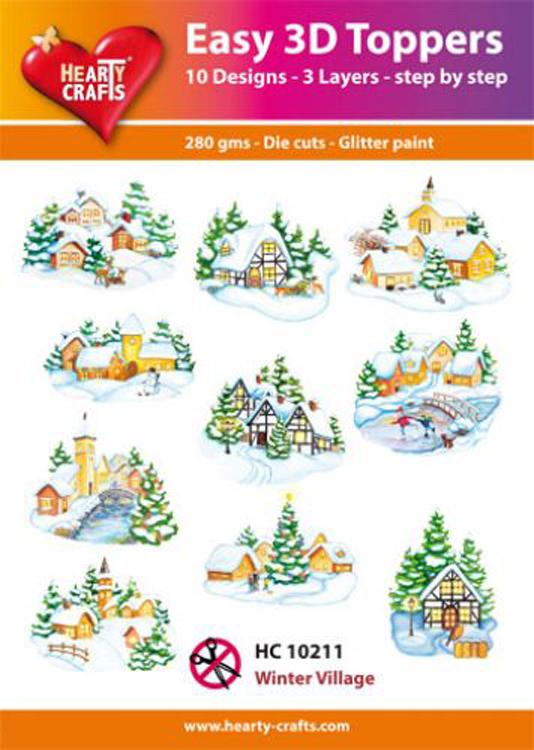 3D facile - Village d'hiver