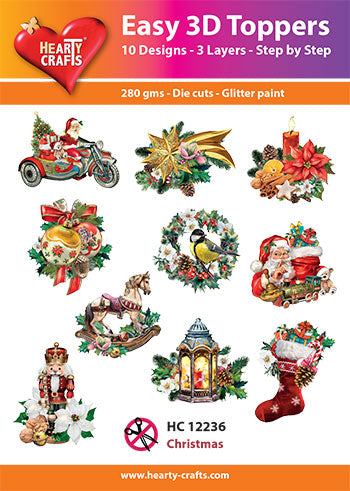 Décorations de Noël faciles en 3D à fabriquer soi-même
