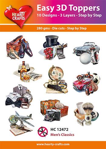 Easy 3D Toppers - Men's Classics — Ecstasy Crafts