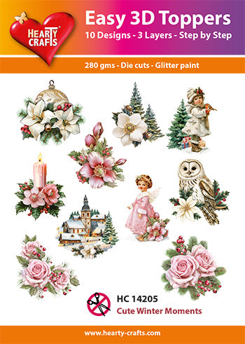 Hearty Crafts Décorations 3D faciles – Hiver mignon