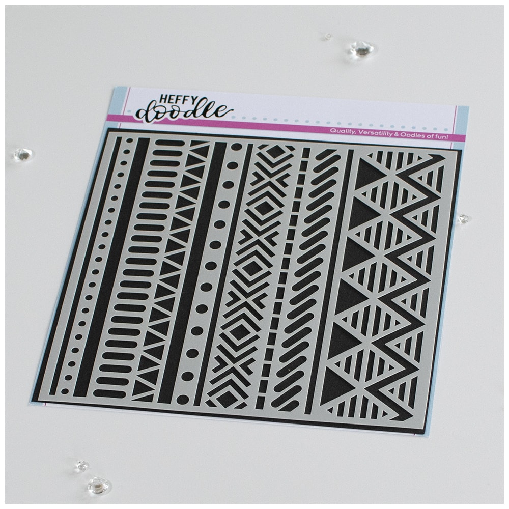 Fiesta Time Stencil — Ecstasy Crafts