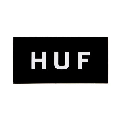 HUF 'Box Logo' Sticker - Black
