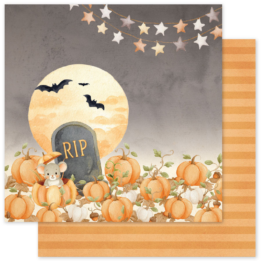 Halloween Hollow B 12x12 Paper (12pc Bulk Pack) 35373 — Ecstasy Crafts