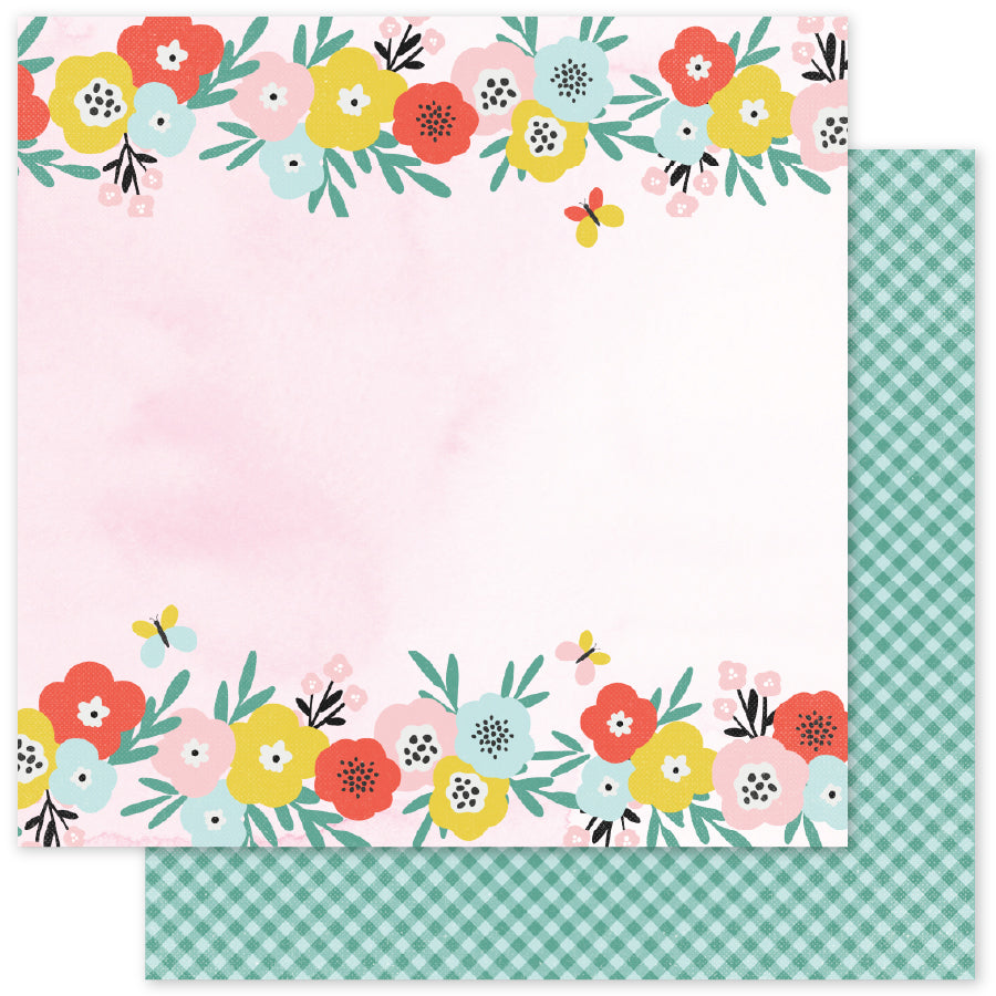 Happy Moments C 12 x 12 Paper (12 pc Bulk Pack) 34950 — Ecstasy Crafts