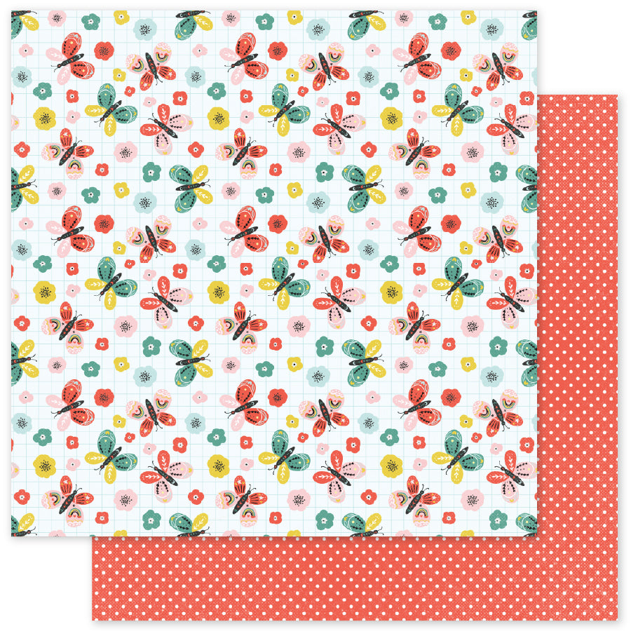 Happy Moments E 12 x 12 Paper (12 pc Bulk Pack) 34956 — Ecstasy Crafts