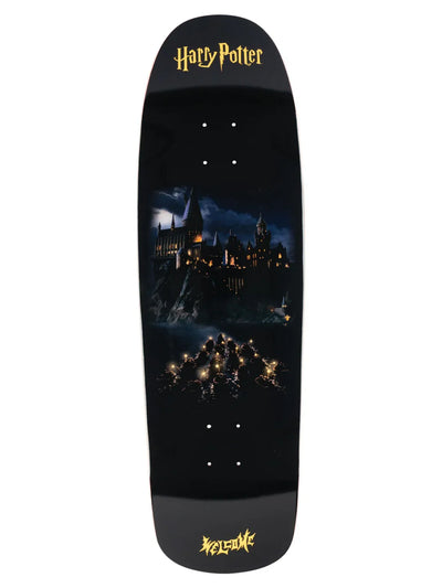 Planche de skateboard 'Arrival' Welcome x Harry Potter - Noir/Or Métallique