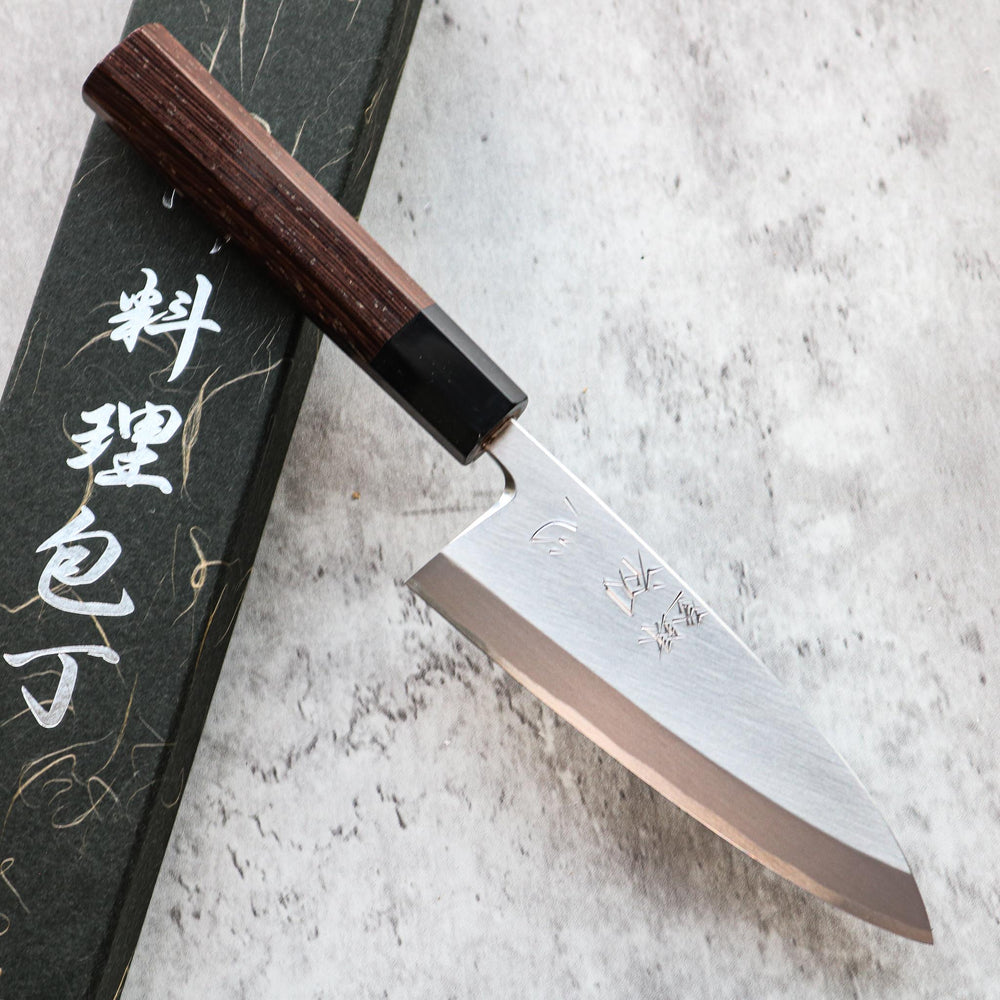 Hatsukokoro Shirasagi Migaki Deba 165 mm — SHARP Knife Shop