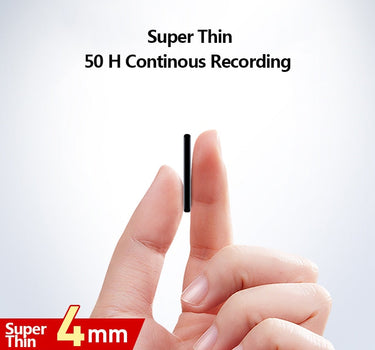 V15 300mAh USB Flash 64G Digital Voice Activated Recorders Super Thin Mini Body 50H Continuous Dictaphone Audio Recording Device