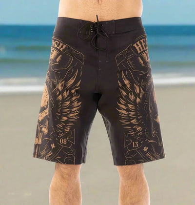 Short de bain Headrush Biker Wings pour homme