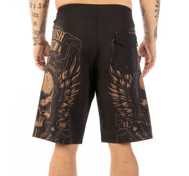 Headrush Men's Biker Wings Board Shorts