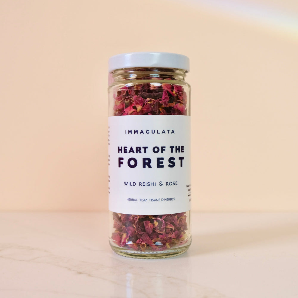 CŒUR DE LA FORÊT // Tonique Reishi + Rose