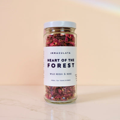 CŒUR DE LA FORÊT // Tonique Reishi + Rose