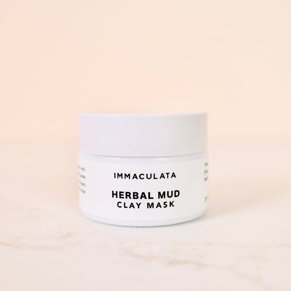 MASQUE CAPILLAIRE À L'ARGILE AUX HERBES